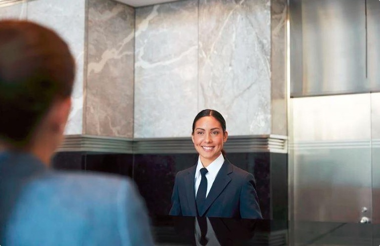 an real estate agent